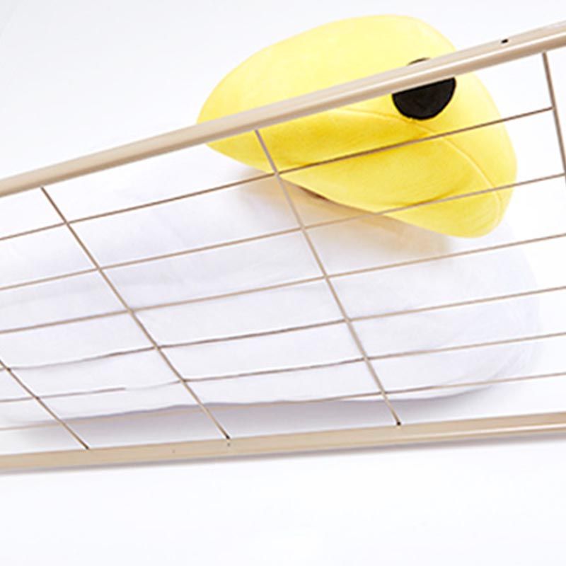 Gold Steel Frame Wardrobe Armoire Contemporary Style Wardrobe for Bedroom