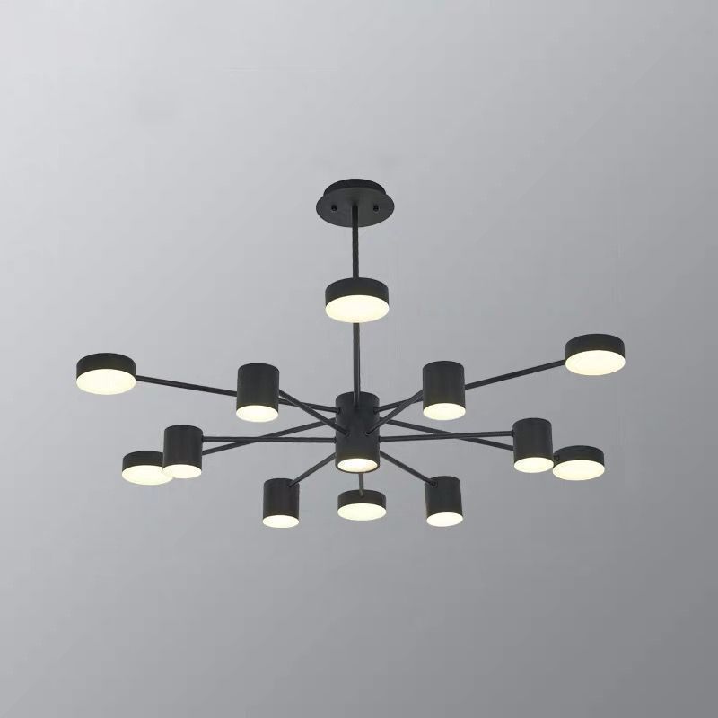 Starburst soggiorno LED LED LUCKING LIGHTING METALLIC MIMERALIST Light per soggiorno