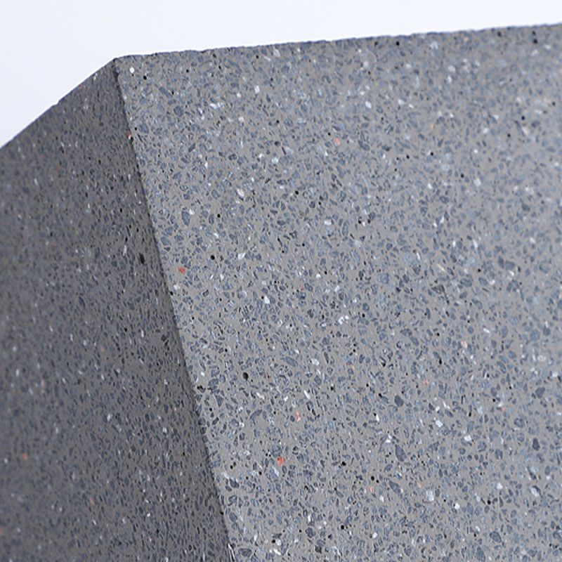 Cuboid Wall Light Farmture Moderne 1-licht grijze wandlamp met cementschaduw