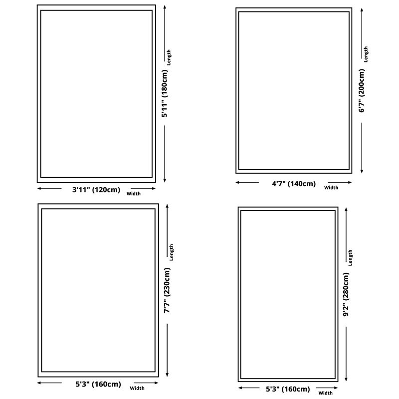 Victoria Medallion Design Rug Polyester Area Carpet Non-Slip Backing Indoor Rug for Home Decoration