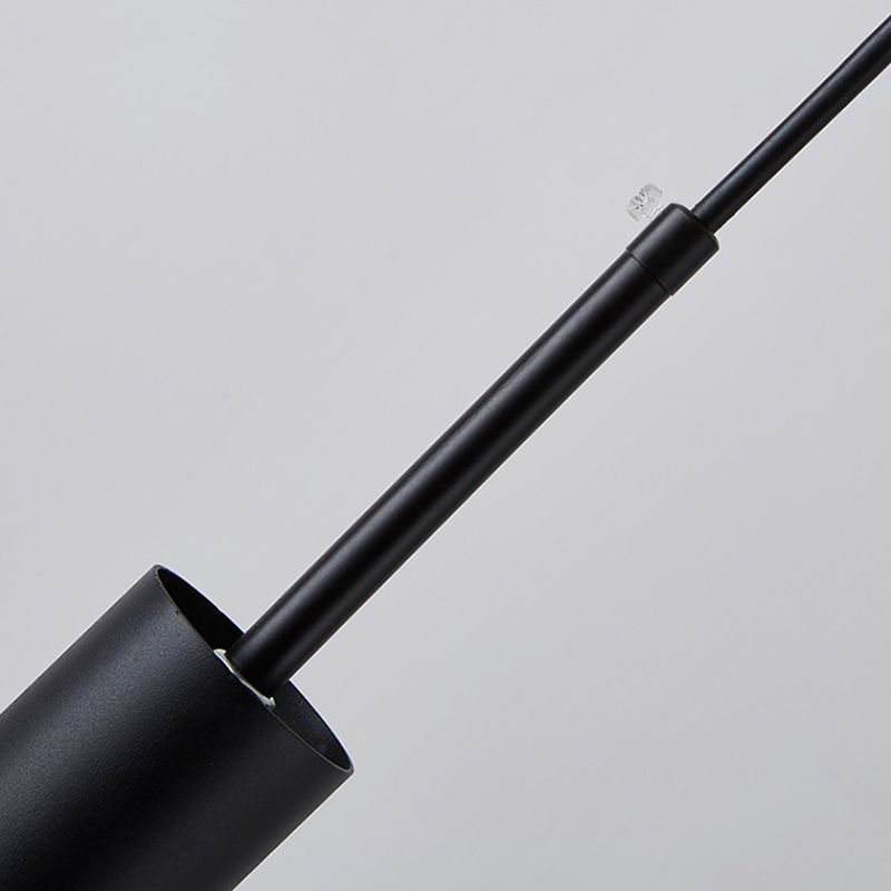 Moderner Stil 1-Licht hängende Anhänger Lichter Acrylzylindrische Anhängerleuchten