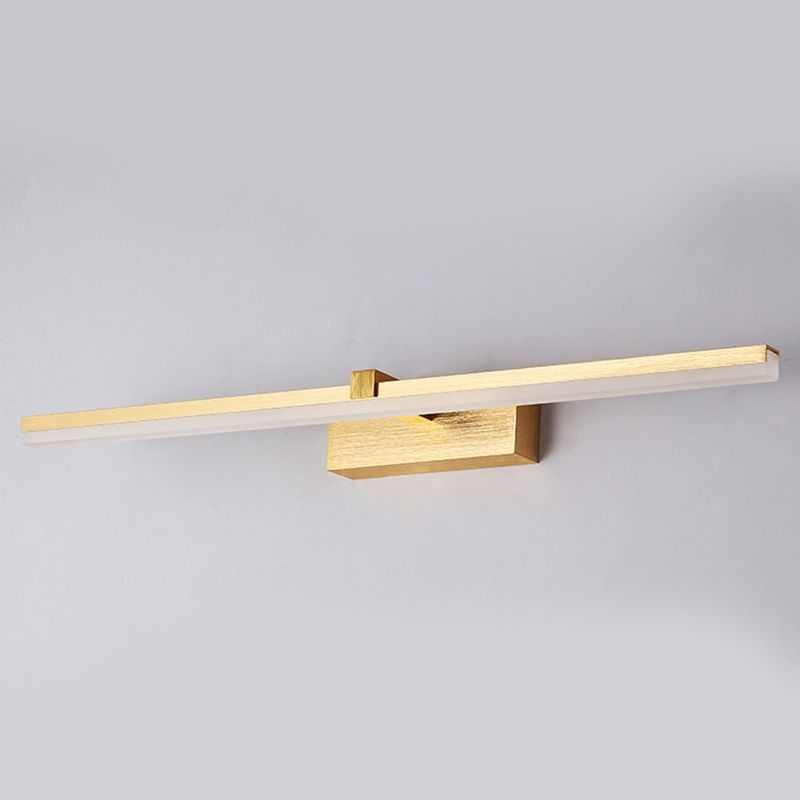 Nordic Style Aluminum Vanity Light Strip Shape Vanity Lamp for Shower Room