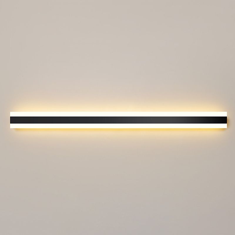 Acconde da parete da parete a 1 linea a 1 luce Moderna illuminazione da parete acrilica per esterno