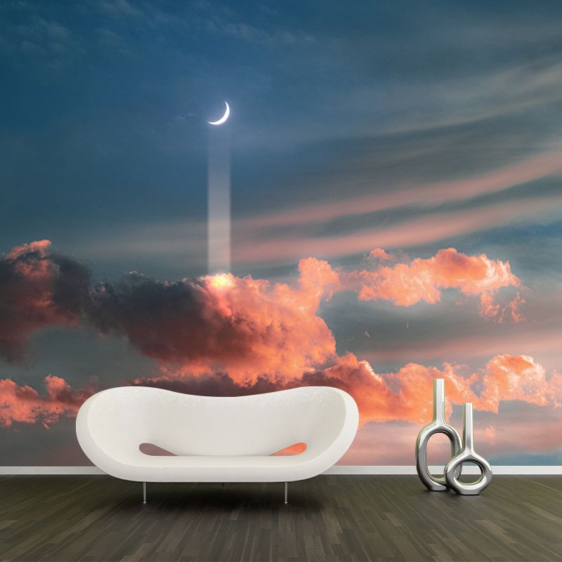 Decorative Wall Mural Wallpaper Dreamy Sky Sitting Room Wall Mural