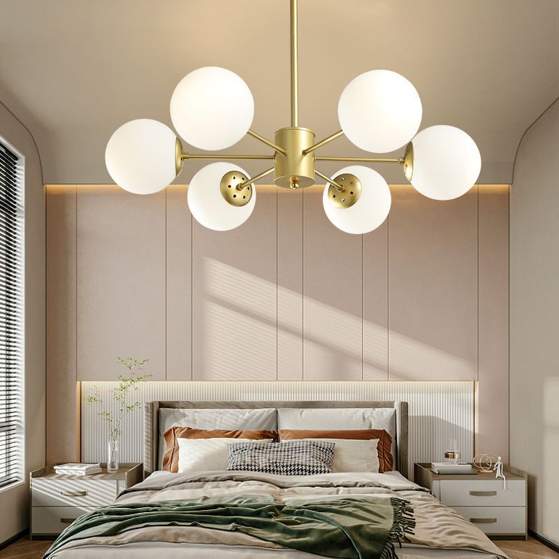 Moderno lampadario in vetro il lampadario globo il lampadario multipla lampadario per soggiorno