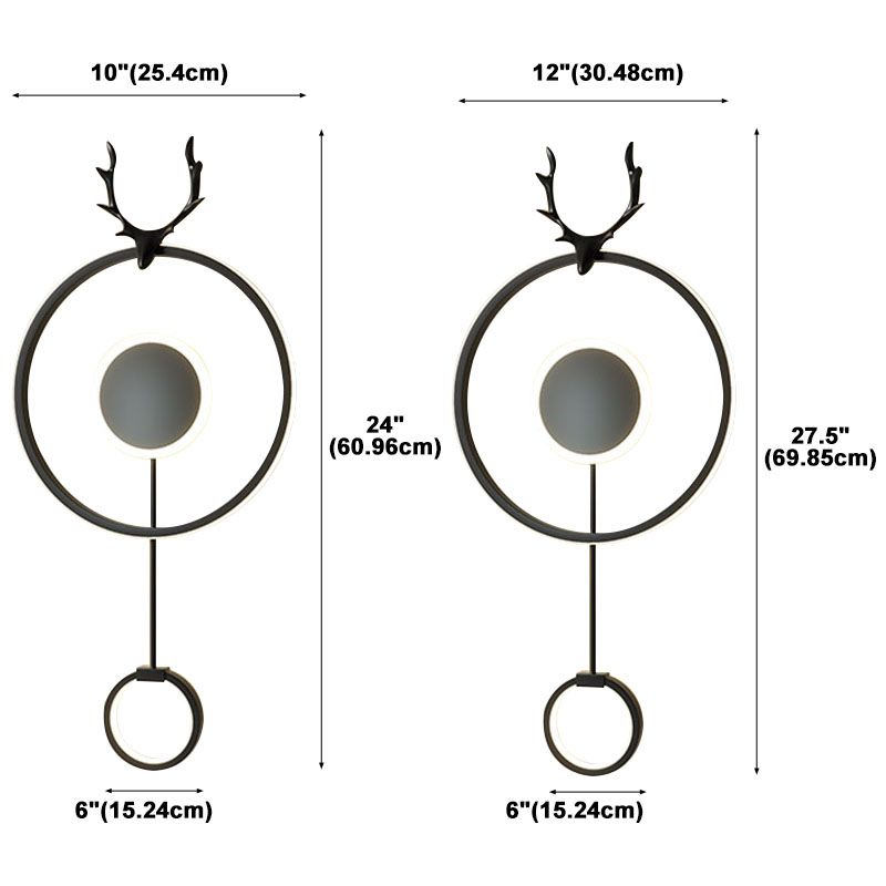 Modern Style Wall Mount Light LED Wall Sconce Light with Silica Gel Shade for Bedroom