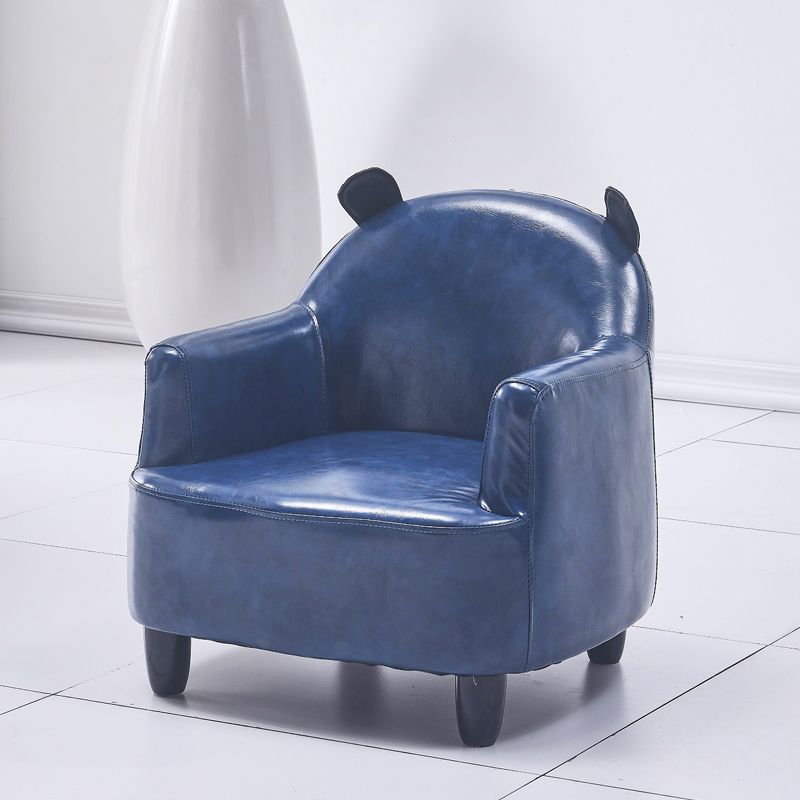 Basic Four Leg Arm Chair Arms Included Barrel Accent Chair, 20.47" W √ó 20.08" L √ó 20.47" H