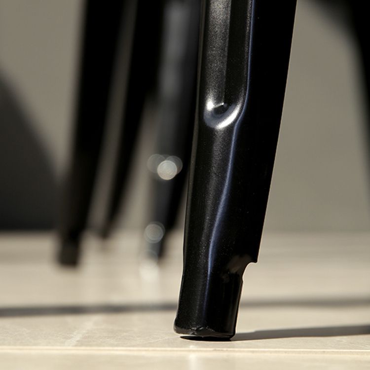 1/3/5 Pcs Metal Industrial Dinette Set with Manufactured Wood Table Dining Set