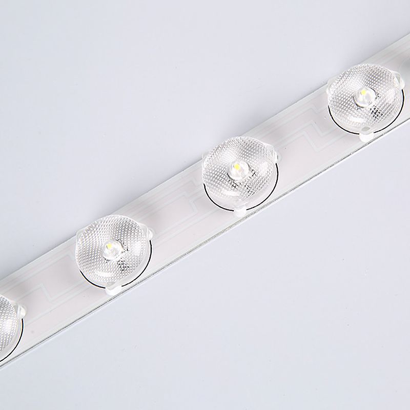 2.2 Inch Ultra-thin Round Wooden Ceiling Light Acrylic Shade Contemporary Minimalism Lighting Fixture for Bedroom