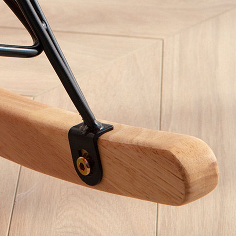 Contemporary Simple Style Rocking Chair Single Indoor Lazy Sofa Rocking Chair