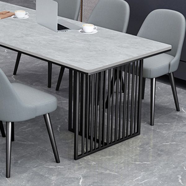 Modern Style 1/2/7 Pieces Dining Set with Gray Chair Kitchen Set for Dining Room
