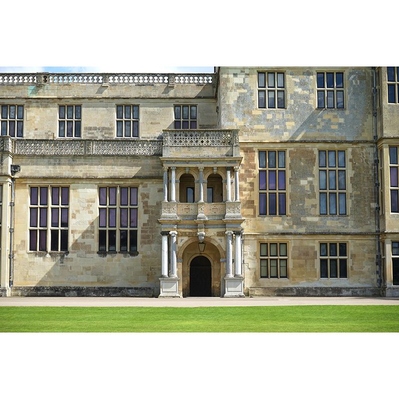 Customized Buildings Photography Wall Mural Mildew Resistant for Bedroom Decoration