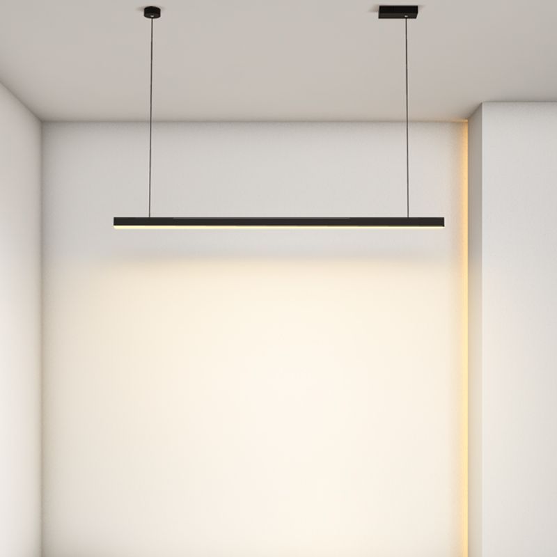 Lémière suspendue simple moderne LED DIGNAGE LED PRENDANT PRENDANT