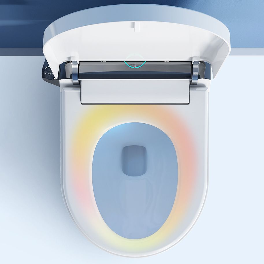 Modern Heated Seat Toilet Bowl Floor Mount ABS Toilet with Toilet Seat