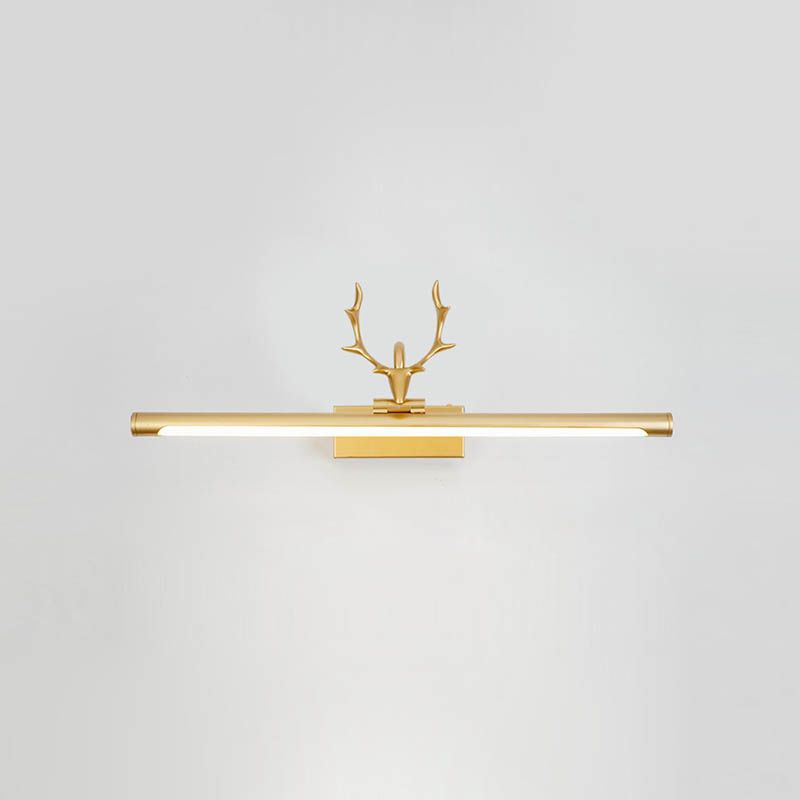 Minimalistische wandkandelspiegel Mirror Lichtwand gemonteerd eenvoudige wandlampwetsen voor toilet