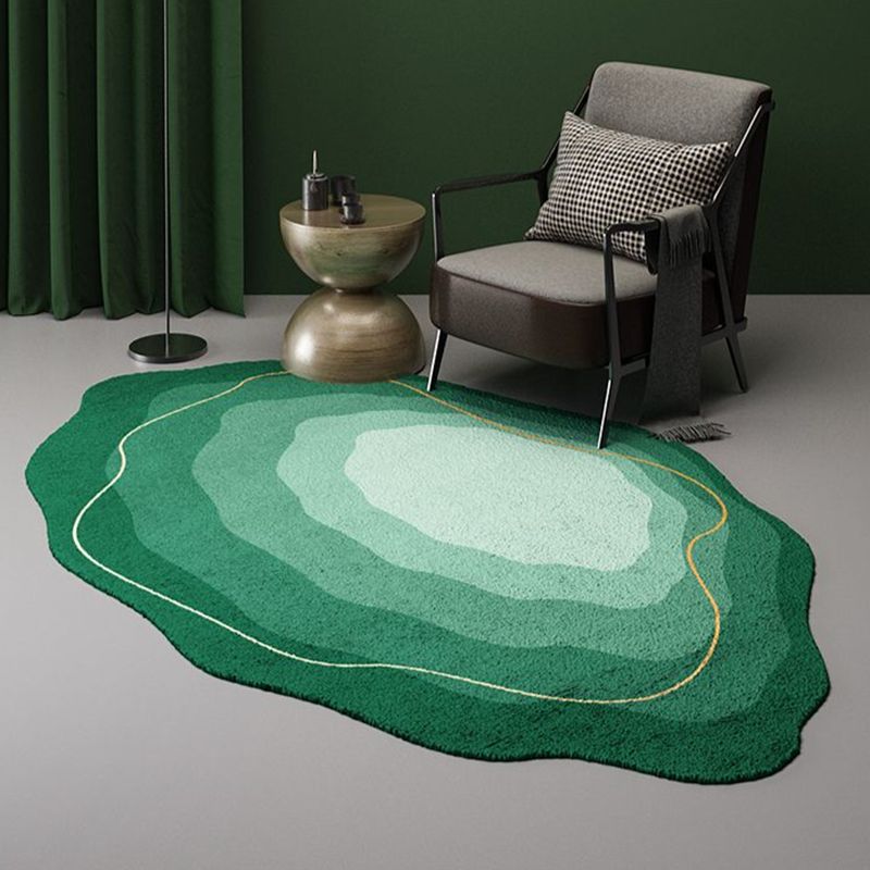 Tapis de tapis moderne de tapis moderne en polyester moderne