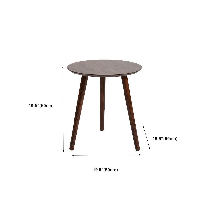Scandinavian Sofa Side Accent Table Tri Pin Side Table Round Side End Table