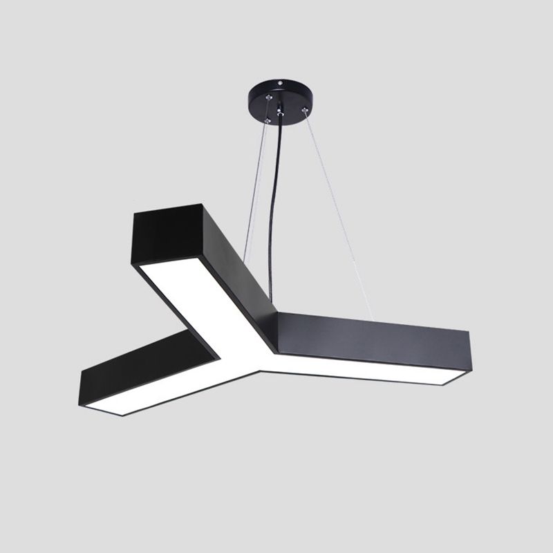 Modern Style LED Pendant Light Simplicity Lighting Fixture for Office Meeting Room