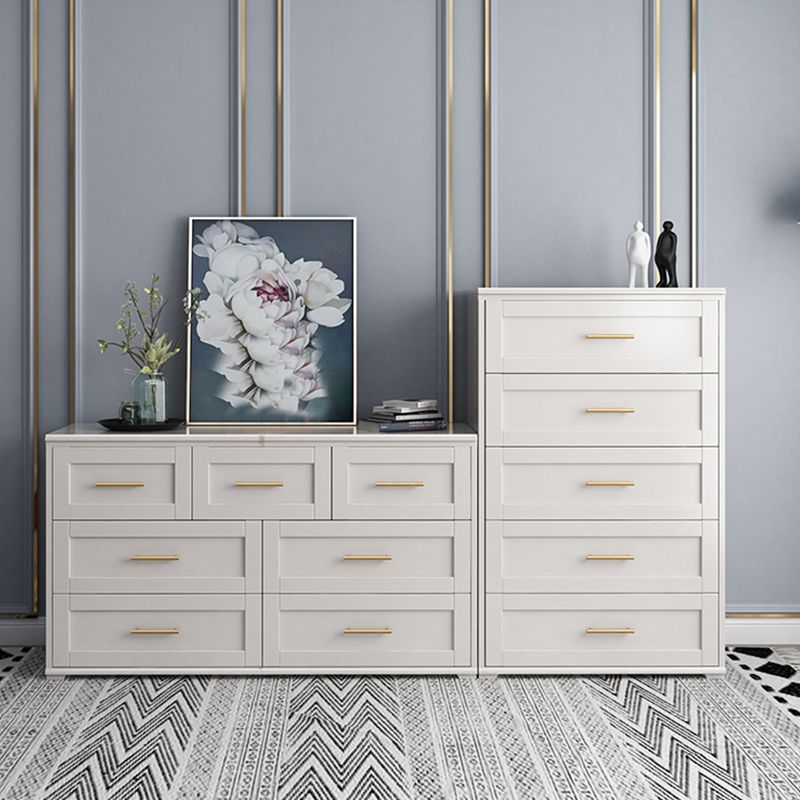 17.55-inch Width Solid Wood Storage Chest Classic Glam Storage Chest Dresser