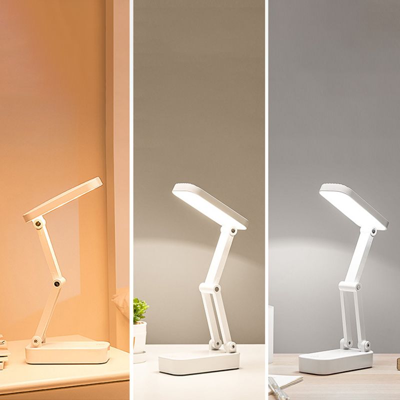 Modern Dimmable LED Table Lamp Plastic Table Light