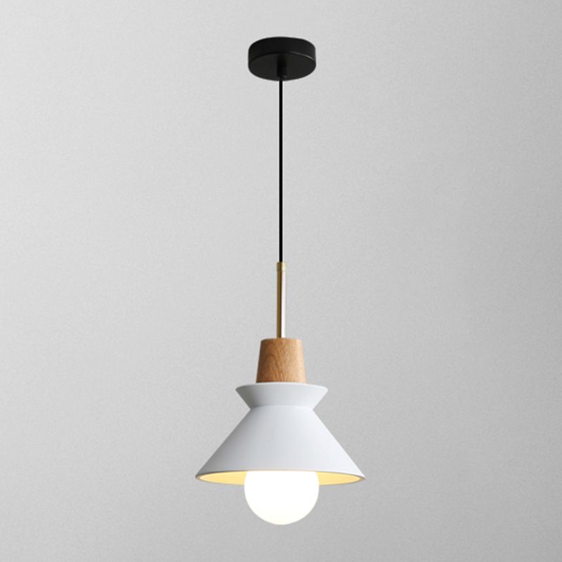 Apparecchio di illuminazione a sospensione in legno minimalista moderno a sospensione