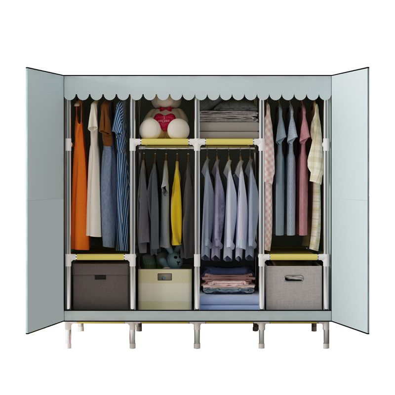 Metal Frame Storage Cabinet with Legs Modern Cabinet for Home