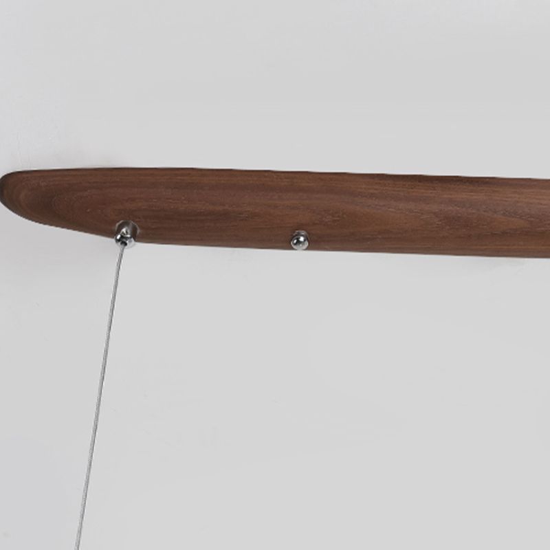 Modern Single Brown/Beige Kitchen Island Lighting LED Island Pendant Lighting
