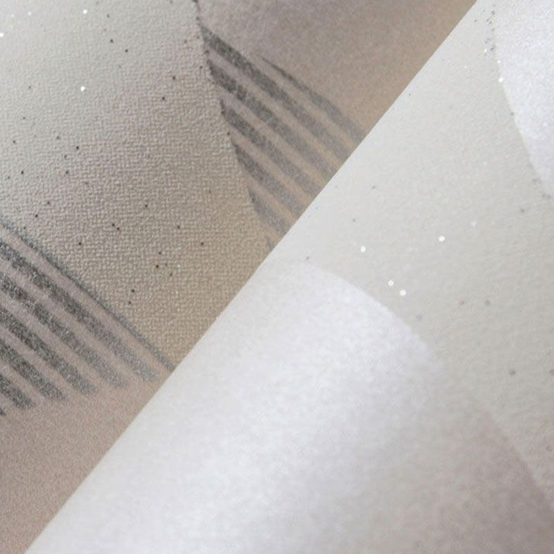 Water-Resistant Geometries Wall Covering Non-Woven Material Wallpaper Roll for Guest Room Decor
