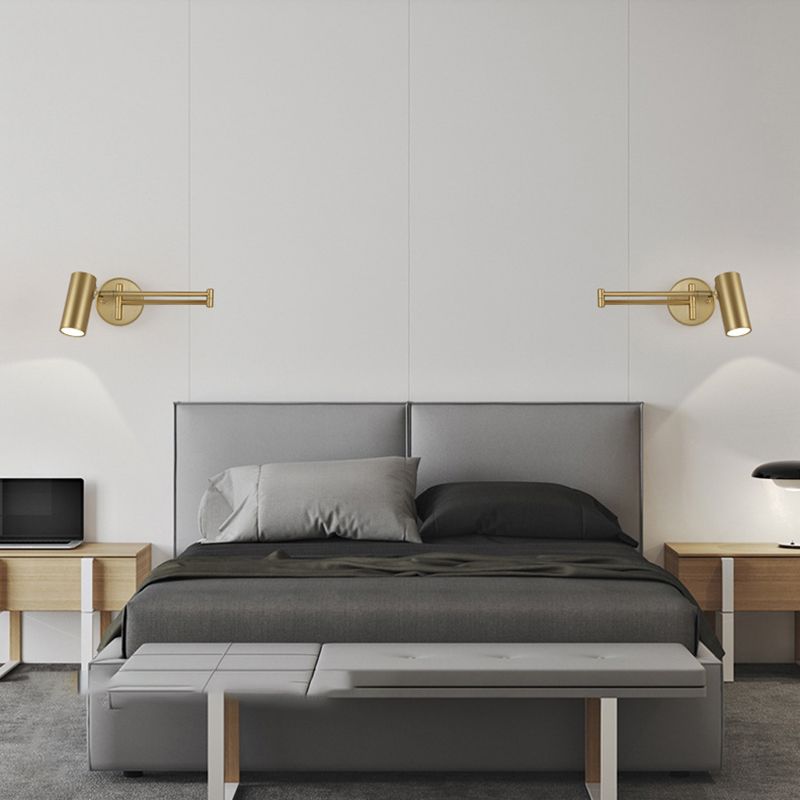 Modern Style Wall Mount Light Household Wall Light Sconce with Adjustable Arm