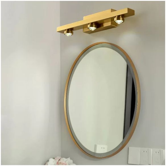 Modern Minimalist Style Bar Vanity Wall Light Fixtures Metal Vanity Lights for Toilet