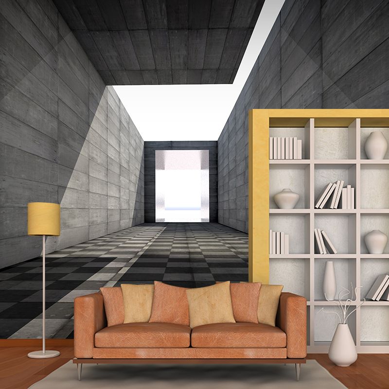 Illustration Mildew Resistant Mural Wallpaper Stereovision Indoor Wall Mural