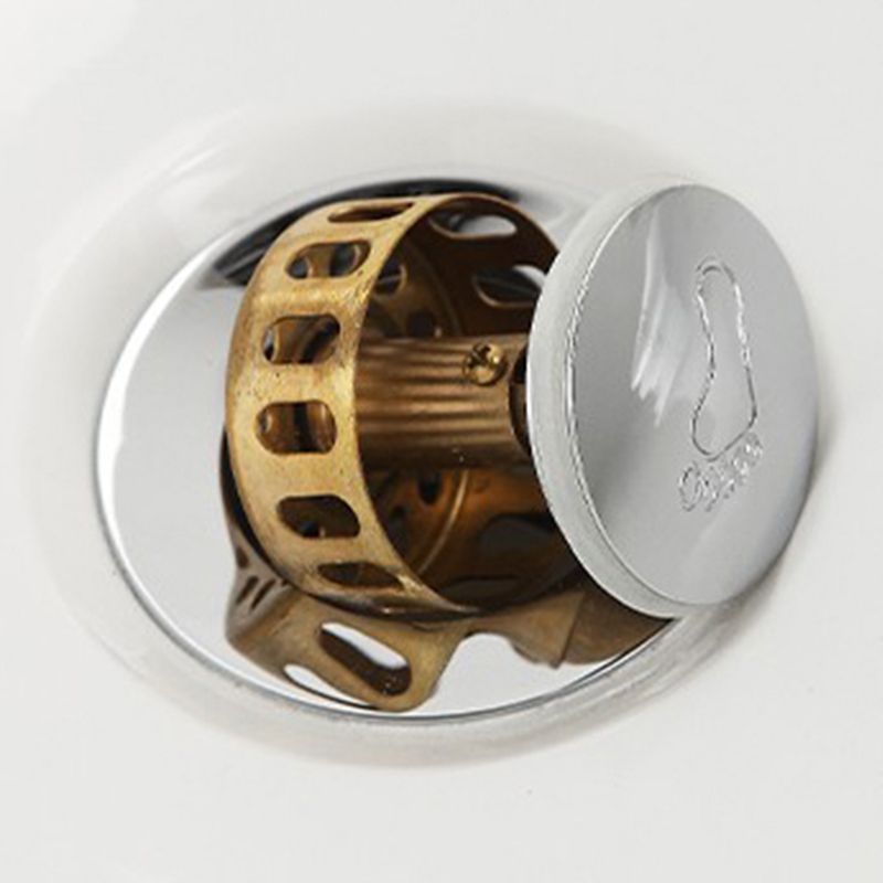 Modern Acrylic Rectangle Embedded with Drain Bath Tub and Overflow Hole