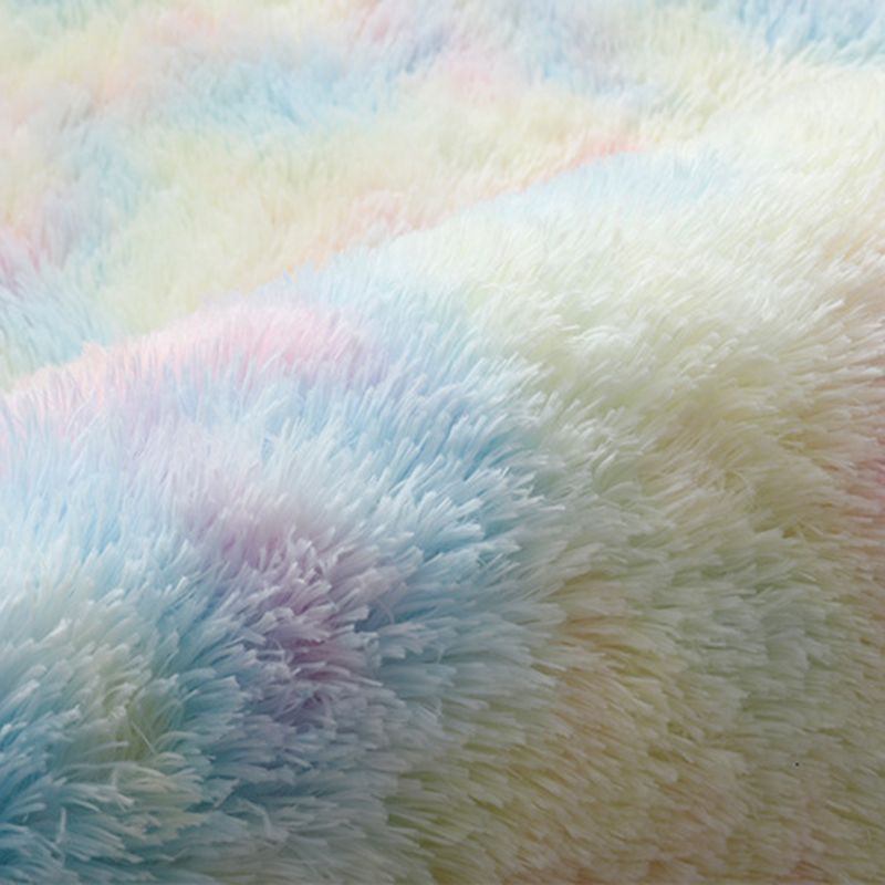 Alfombra de oleada marrón oscura alfombra moderna alfombra sin deslizamiento para decoración del hogar