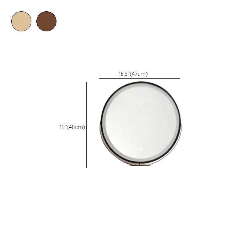 Contemporary Solid Wood Make-up Vanity Home Vanity Desk with Mirror