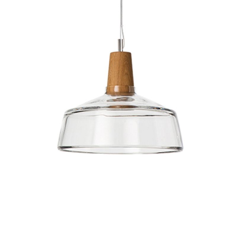 Iluminación colgante de tazón luces de techo industrial vaso 1 luces colgantes de luz