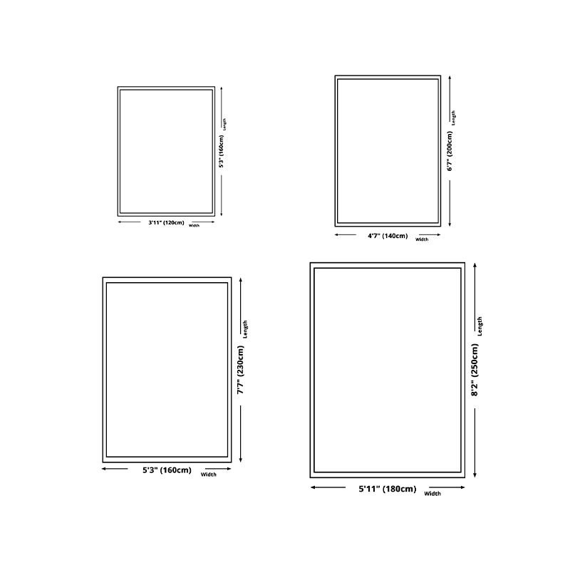 Buttercream Heart Shape Rug Abstract Rug Stain Resistant Machine Washable Carpet