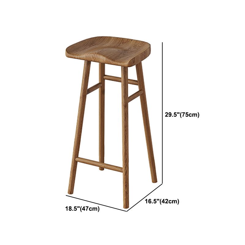 1/2/3 Pieces Industrial Rectangle Pub Table Set Wooden Counter Table with Backless Stools