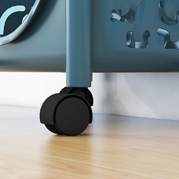 Modern Style Bookcase Etagere Open Back Plastic Bookshelf for Home