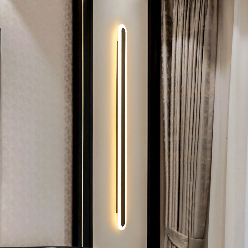 Elíptico acrílico Flush Monte Medina Simplicidad Simplicidad LED MONTINUACIÓN PARA AISLE