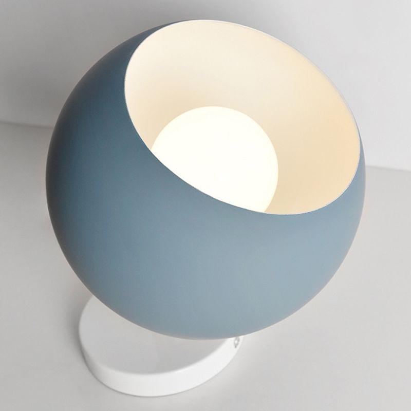 Plafonnier Globe en aluminium laqué à montage encastré Macaron concis et moderne pour vestiaire