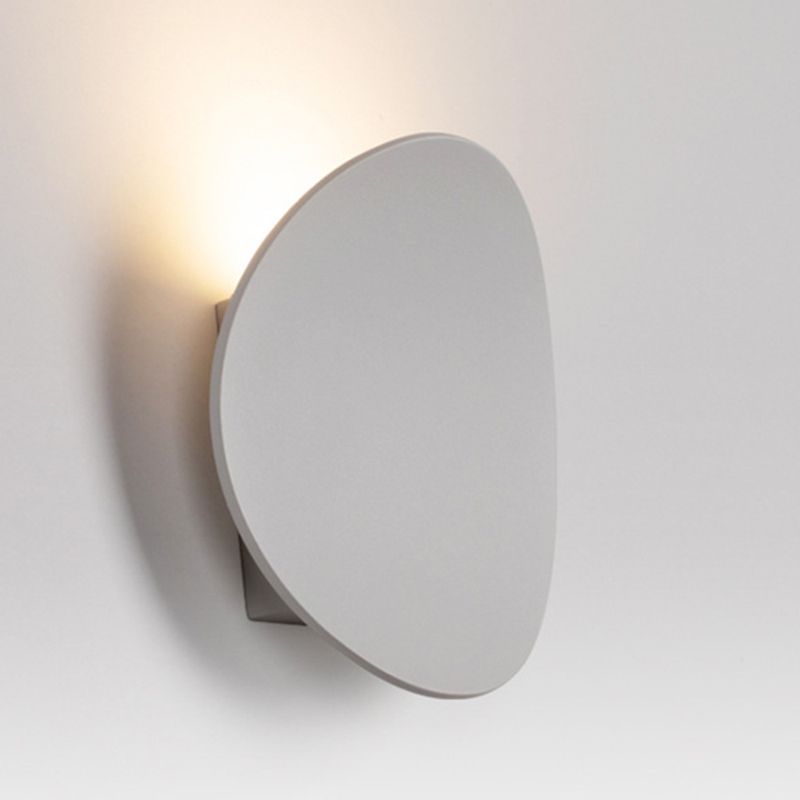 Iluminación de pared de forma única lámpara de aplanque de luz 1 de estilo moderno para sala de estar