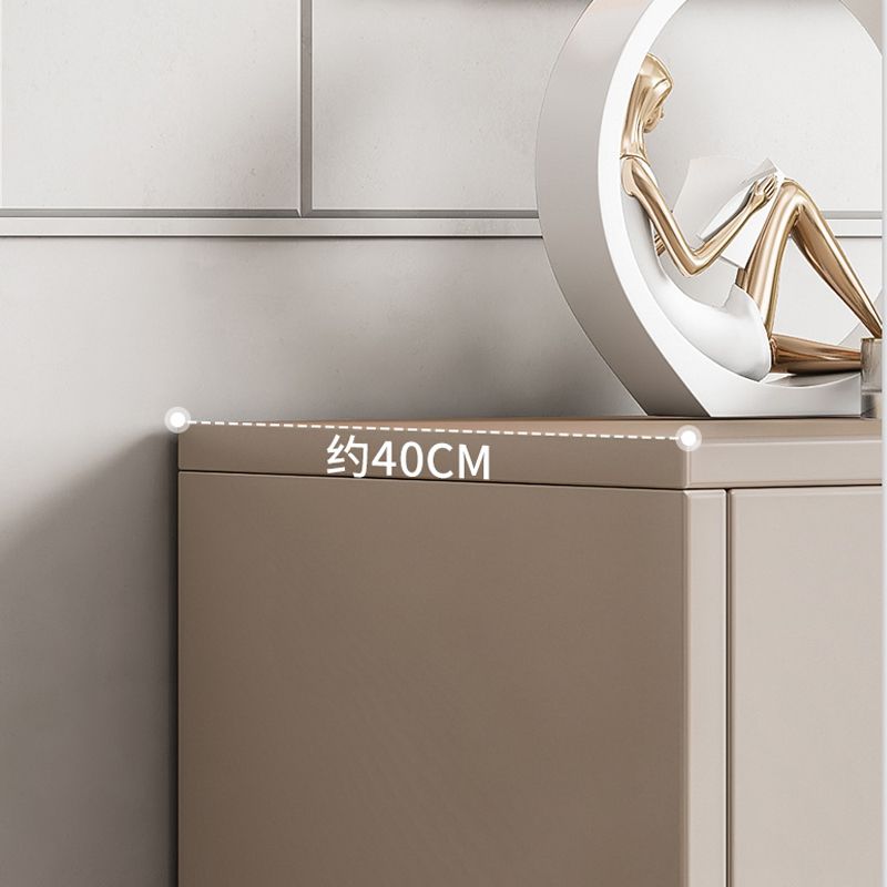 Contemporary Chest Wood Storage Chest Dresser for Bedroom 15.7" W