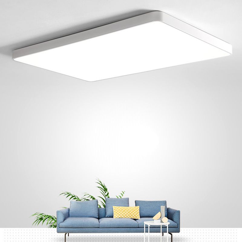 Simplicity Geometric Flush Mount Lighting Acrylic 1 Light Flush Ceiling Lights