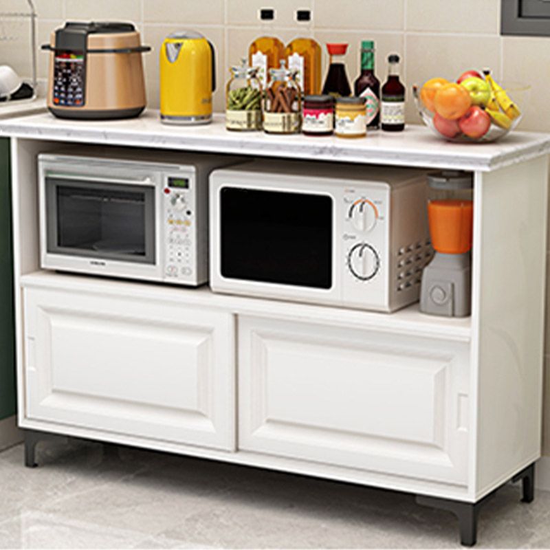 Marble Kitchen Island Table Rectangular Home Dining Prep Table