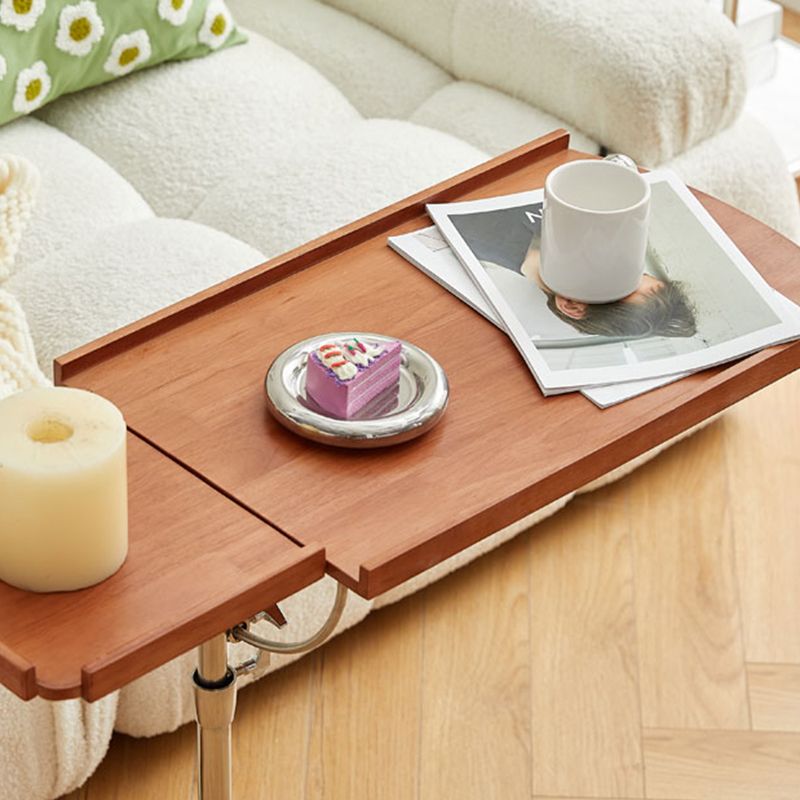 Adjustable Coffee Cocktail Table for Living Room with Wheels