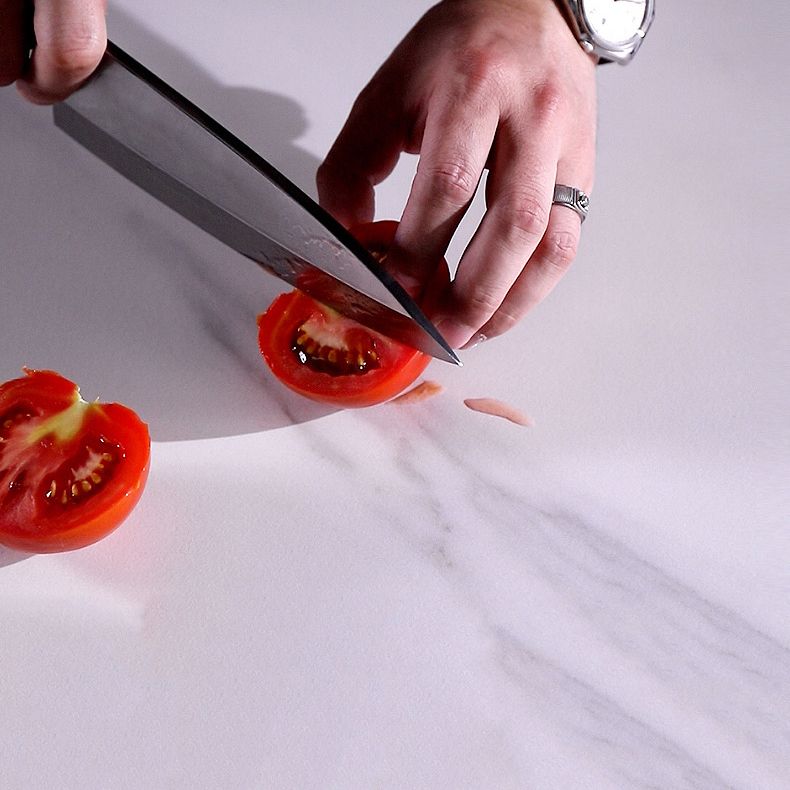 Contemporary Style Sintered Stone Rectangle Table Set 1/4/5/7 Pieces Dining Set