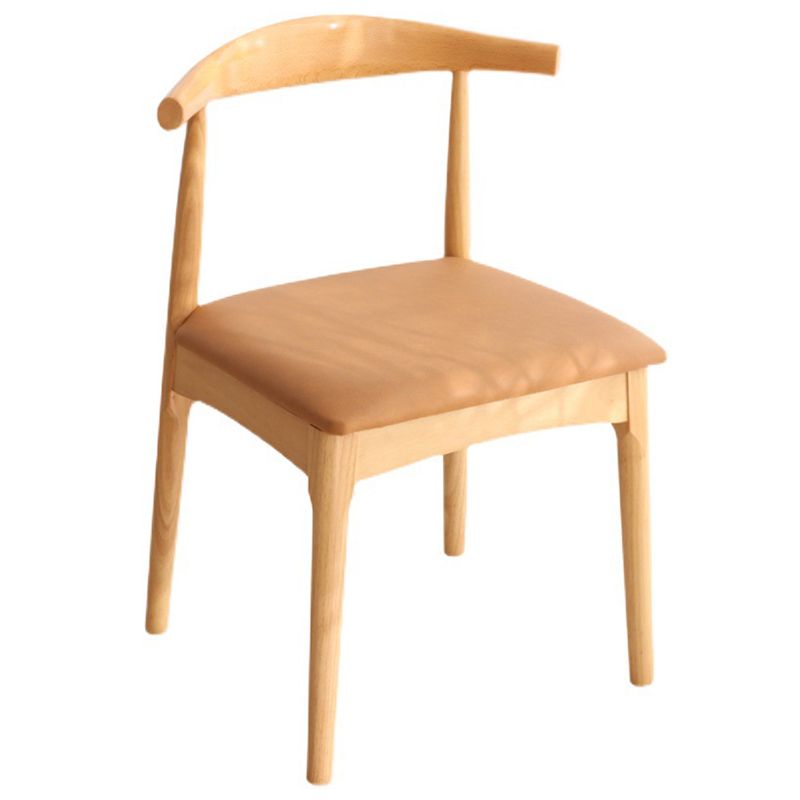 Les chaises de salle à manger de cuisine de style moderne ouvrent l'ensemble de chaise latérale de salle à manger arrière