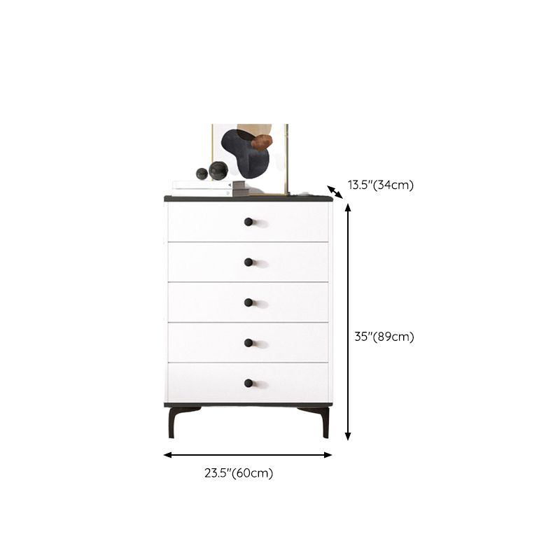Contemporary Combo Dresser Solid Wood Bachelor's Chest for Home