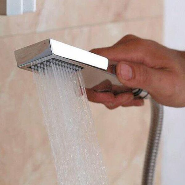 Modern Bathroom Tub Spout Wall Mounted Fixed Waterfall Faucet
