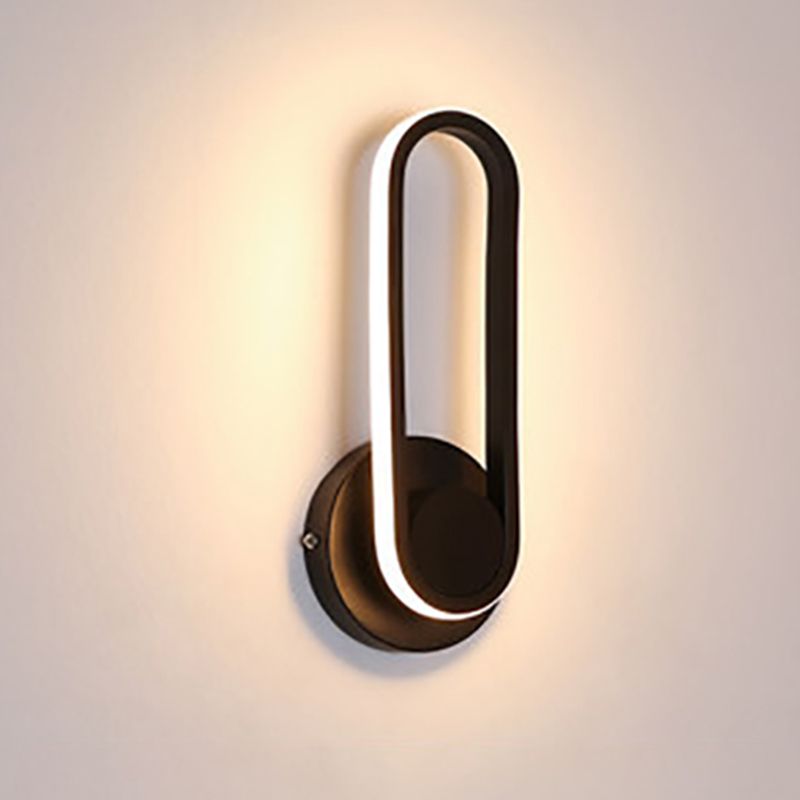 Nordique Contemporain Indoor Mur Light Creative Metal Pichons pour le salon